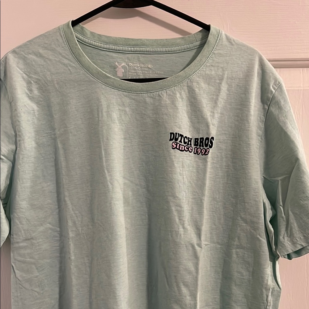 Dutch Bros Light Green Men's Tee